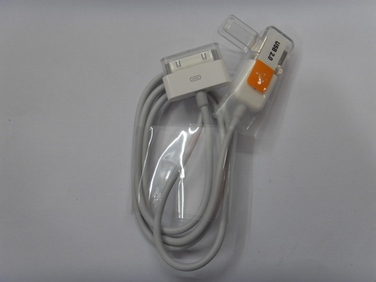 Câble fait sur commande 1.0m d'USB de chargeurs de voiture de l'iPhone 4S d'Apple pour l'iPhone 3G, 3GS